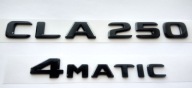 CLA250 4Matic Mercedes emblemat czarny