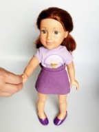 Lalka DesignaFriend 46 cm Designa Friend duża brytyjska szatynka