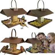 KARMNIK BUDKA DOMEK NA KARMĘ DLA DZIKICH PTAKÓW SOLIDNY DUŻY PRODUKT POLSKI