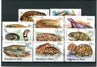 A50962) Gadzina: Guinea 782 - 792 A kasowany