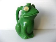 KONEWKA ŻABA zabawka do PIASKOWNICY dla DZIEWCZYNKI "Zezolek" lata 1970 -te