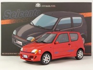 FIAT Seicento Sporting Abarth Red 1998 1/18 LAUDORACING LM170B