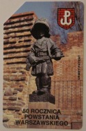 KARTA - POWSTANIE WARSZAWSKIE - 50 ROCZNICA POWSTANIA WARSZAWSKIEGO 1994 r.