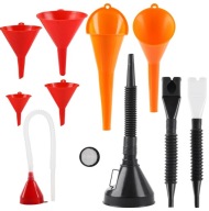 LEJKI SAMOCHODOWE ZESTAW Z FILTREM ELASTYCZNE DO PALIWA WODY