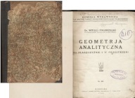 Geometria analityczna na płaszczyźnie i w przestrz. 1928 faksymile rękopisu