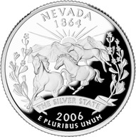 USA 2006r. 25 Centów Nevada