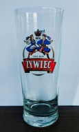 szklanka ŻYWIEC, 0,5L, logo bez choinek, panna z wiankiem