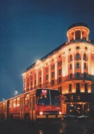 WARSZAWA - HOTEL BRISTOL - AUTOBUS PRZEGUBOWY IKARUS 280
