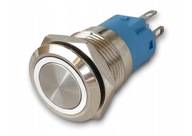 Przycisk Chwilowy Wandaloodporny ACS 230V 22mm Biały