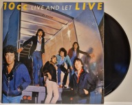 10cc Live And Let Live EX/EX UK 2x Winyl Irl