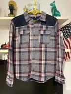 T KOSZULA MARKS SPENCER FLANELA Z PODSZEWKĄ KRATA