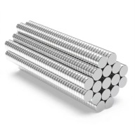 Magnesy neodymowe 10x3 mm 10 szt mocne okrągłe trwałe