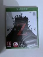 WORLD WAR Z MICROSOFT XBOX ONE KOMPATYBILNA Z XSX 4K60 NOWA W FOLII FOLIA !
