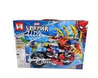 Klocki konstrukcyjne: motocykl Super Spider