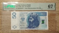 50zł 2017 seria BR PMG 67 EPQ