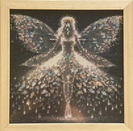 Obraz haft koralikowy „Wróżka” | 34. Finał WOŚP Białystok