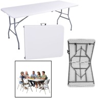 STÓŁ SKŁADANY CATERINGOWY BANKIETOWY OGRODOWY TURYSTYCZNY AGA 180x74x74 cm