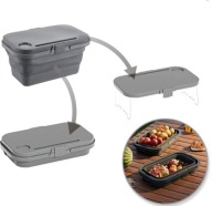 Uniwersalny składany kosz piknikowy 3w1, stolik, pojemnik