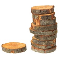 Drewienka do wędzenia drewno krążki - OLCHA 10 szt. Mustang