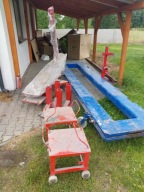 Rama blacharska kompletna. Koń szczęki... Mocowania najazdy.. Prawie NOWE.