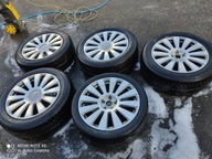 5 SZTUK KOŁA ALUMINIOWE + NOWE DEKIELKI 19" 5X112 ET45 AUDI A8 D31