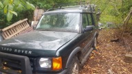 Land Rover Discovery 2 II zielona Maska błotniki