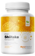 BIO SHIITAKE PRO 35% Mycomedica 90 kaps grzyby beta-glukany EKSTRAKT