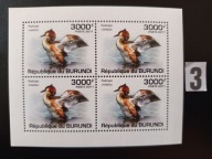 Ptaki , Burundi MNH