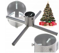 Stojak Choinkowy pod na Choinkę Drzewko Podstawka Metalowy Stabilny Trwały