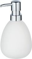 DOZOWNIK DO MYDŁA CERAMICZNY 390ML MATOWY BIAŁY DO ŁAZIENKI KUCHNI