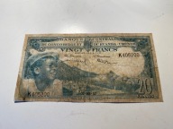 Kongo Belgijskie - 20 franków - 1957