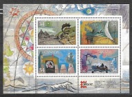 KANADA - historia eksploracji Kanady 1986 ** Mi B-5 (2411)