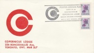 Mikołaj Kopernik - Kanada - kasownik okolicznościowy