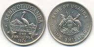 Uganda 1 Shilling - 1976r ... Monety