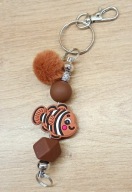 Brelok do kluczy Rybka Ryba zawieszka 6423 Oliwia Kurowska, Kuba Kurowski