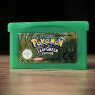 2004 Oryginał Piękne Pokemon Leaf Green Leafgreen Nintendo Game Boy Advance