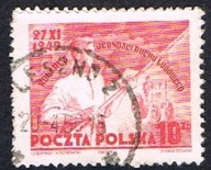 1949 Polska Fi 502 - Kongres Jedności Ruchu Ludowego