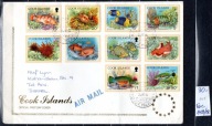 Cook Islands 10 T , nr 1409/ 18 , FDC