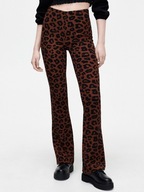 CROPP stylowe spodnie w zwierzęcy wzór damskie S