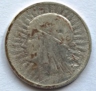 POLSKA 2 ZŁOTE 1933 GŁOWA KOBIETY / 23