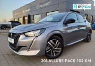 Peugeot 208 67 Allure Pack 102 KM I wlasciciel GWARANCJA 1.2 102KM