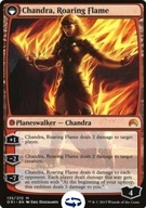 MTG Chandra, Fire of Kaladesh // Chandra, Roaring Flame planeswalker Mythic