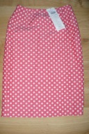 Spódnica ołówkowa SIMPLE, groszki r. 34, nowa!