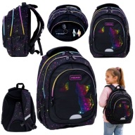PLECAK SZKOLNY HEAD RAINBOW KITTY AB330 3 KOMORY KLASA 1-3 DLA DZIEWCZYNKI