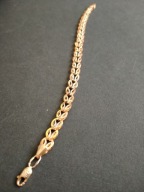 Bransoletka złota damska, próba 585, 4.2 g, długość 20 cm