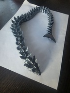 Smok 3D Dragon 35cm Figurka smoka Kryształowy smok dekoracja pokoju dziecka