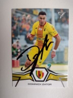 Karta SportZoo autograf Korona Kielce Dominick Zator sezon 24/25
