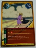 Karta Naruto CCG Jutsu Wind Scythe Jutsu - J-137