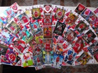 MEGA zestaw 112 kart ARSENAL FC, karty NOWE !!! PANINI, TOPPS, różne.
