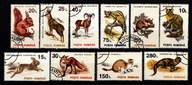 Rumunia . Znaczki pocztowe ( Fauna )